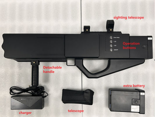 Multi Band Countermeasure Drone  Gun Jamming Distance 800-2500m HS102B-PC-A ;