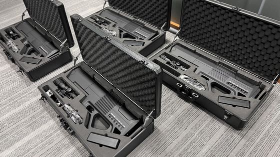 Portable UAV Anti Drone Gun Jamming Distance 1000-1500m HS102B-PC-B