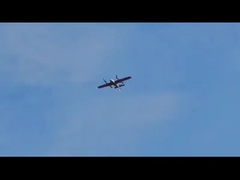 компактный длительный дрон с гибридными крыльями